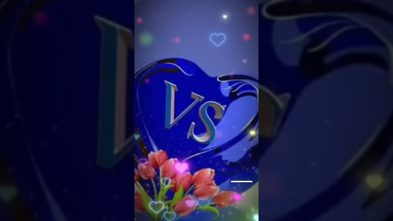 V.S Name Status🥰|| V.S Name WhatsApp❤️Status Video | V.S Love Status V.S Letter Status #love #shorts