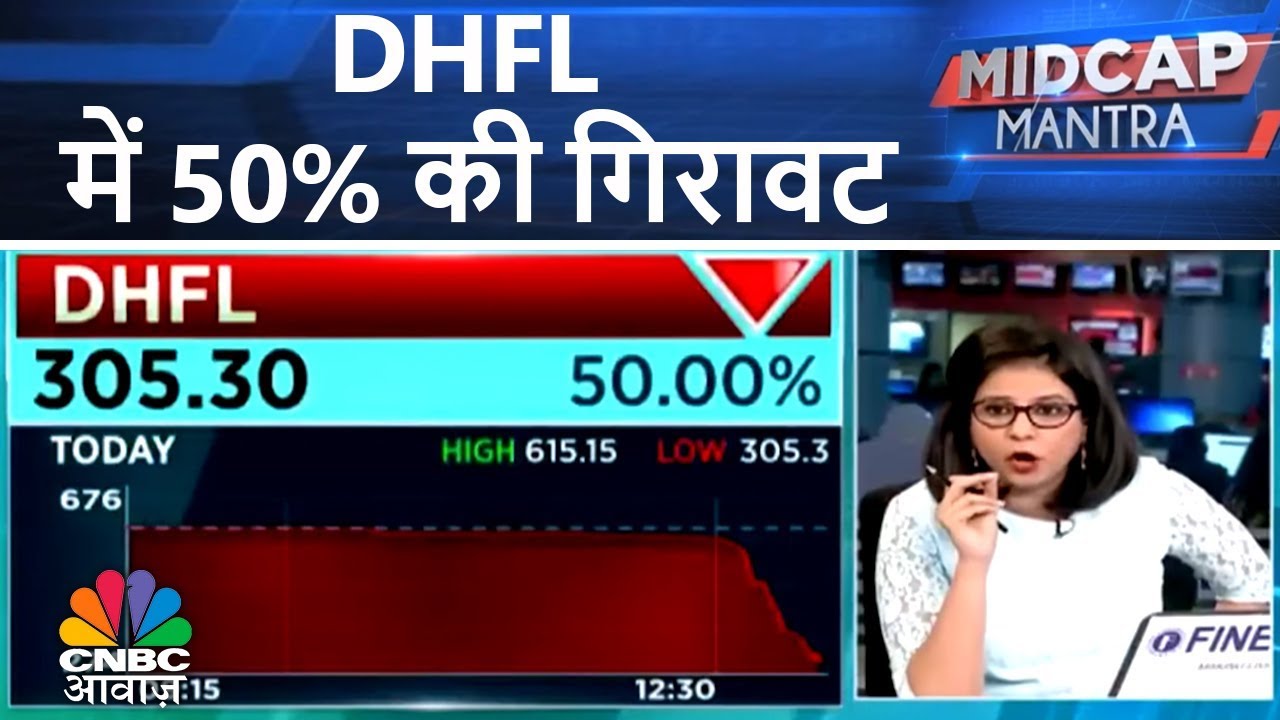 DHFL में 50% की गिरावट | Midcap Mantra (21st September) | CNBC Awaaz
