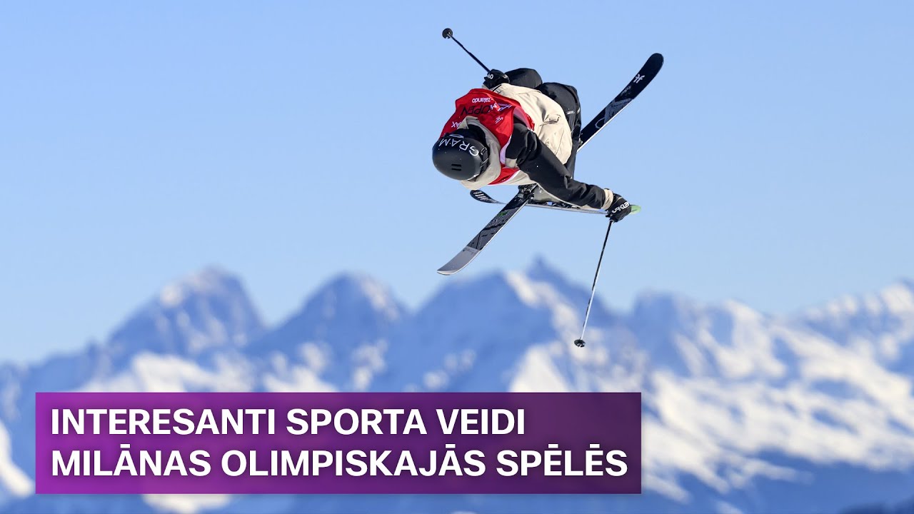 SkiMo, frīstaila slopstails un frīstaila akrobātika - vai esi dzirdējis par šiem sporta veidiem?