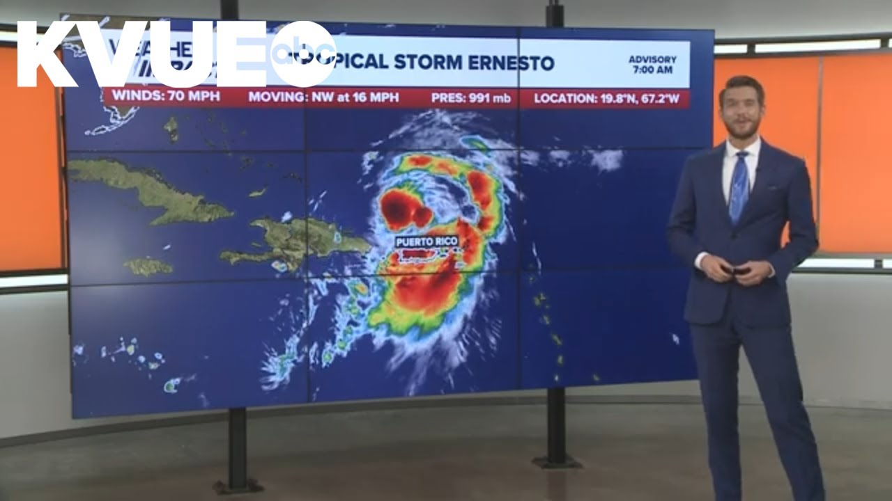 Talking Tropics - Aug. 14, 2024: Tropical Storm Ernesto expected to strengthen to a hurricane
