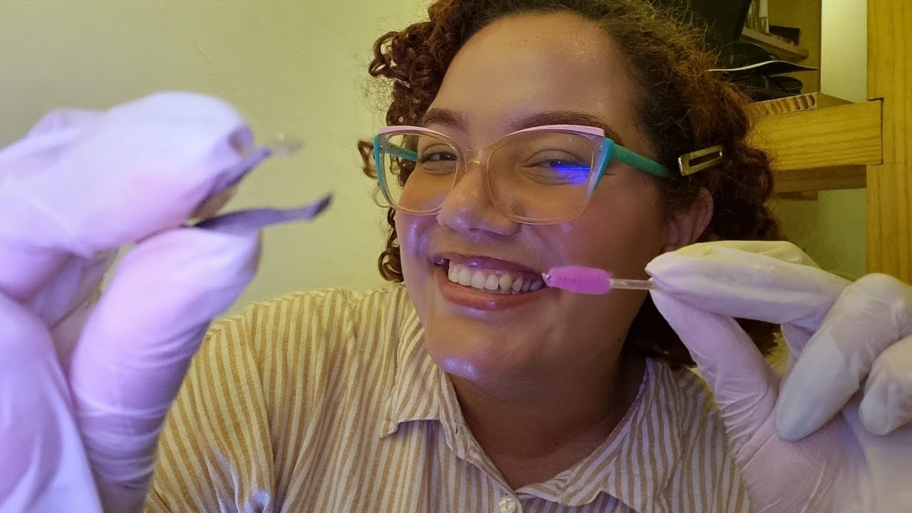 ASMR FAZENDO SUA SOBRANCELHA 2X MAIS RÁPIDO ⏩⏩💕