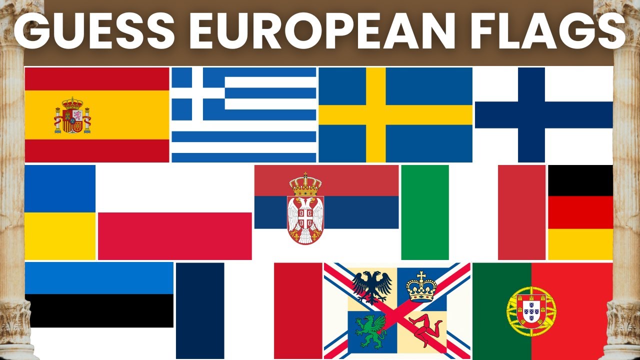 EUROPEAN Flags Quiz | Guess All 44 Flags of EUROPE 🇫🇷 🇬🇧 🇮🇹