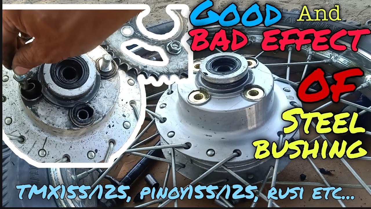 DIY Steel Bushing/Rubber Bushing/Rubber Dumper Installation Sa Tmx155/125, Pinoy155/125, Motorstar