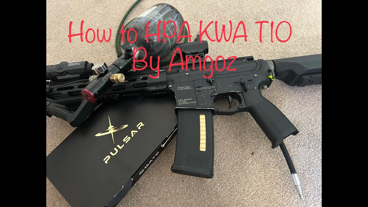How To HPA KWA T10/ T6 or any 2.5 gearboxes by KWA