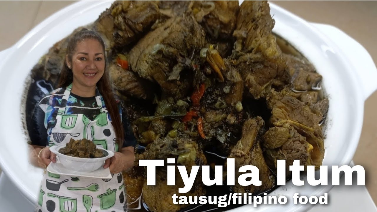 Tiyula Itum // Traditional Tausug Filipino Food