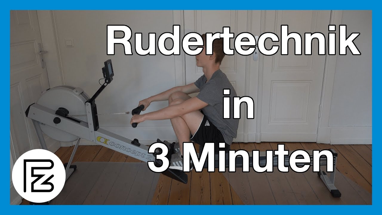 Die richtige RUDERTECHNIK | Auf dem Ruderger&auml;t richtig trainieren