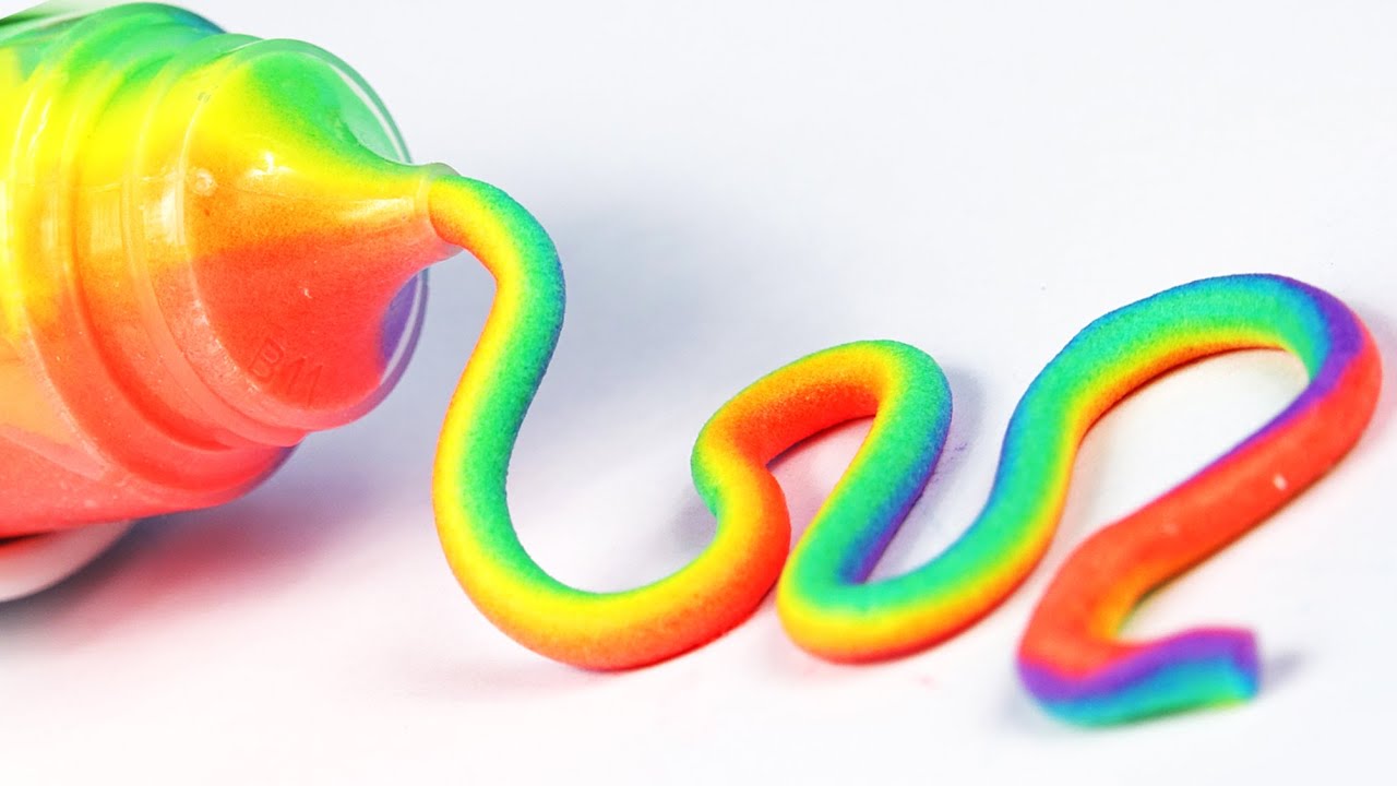 DIY How To Make Rainbow DohVinci Mighty Toys Play Doh Compilation