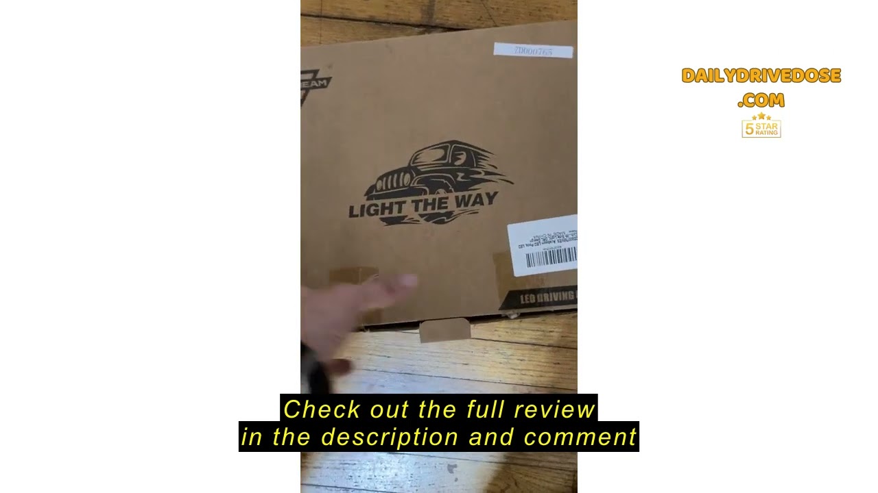 Review Auxbeam V-MAX Series LED Light Pod, 270° Side Shooter LED Offroad Lights with Amber DRL, 4 In