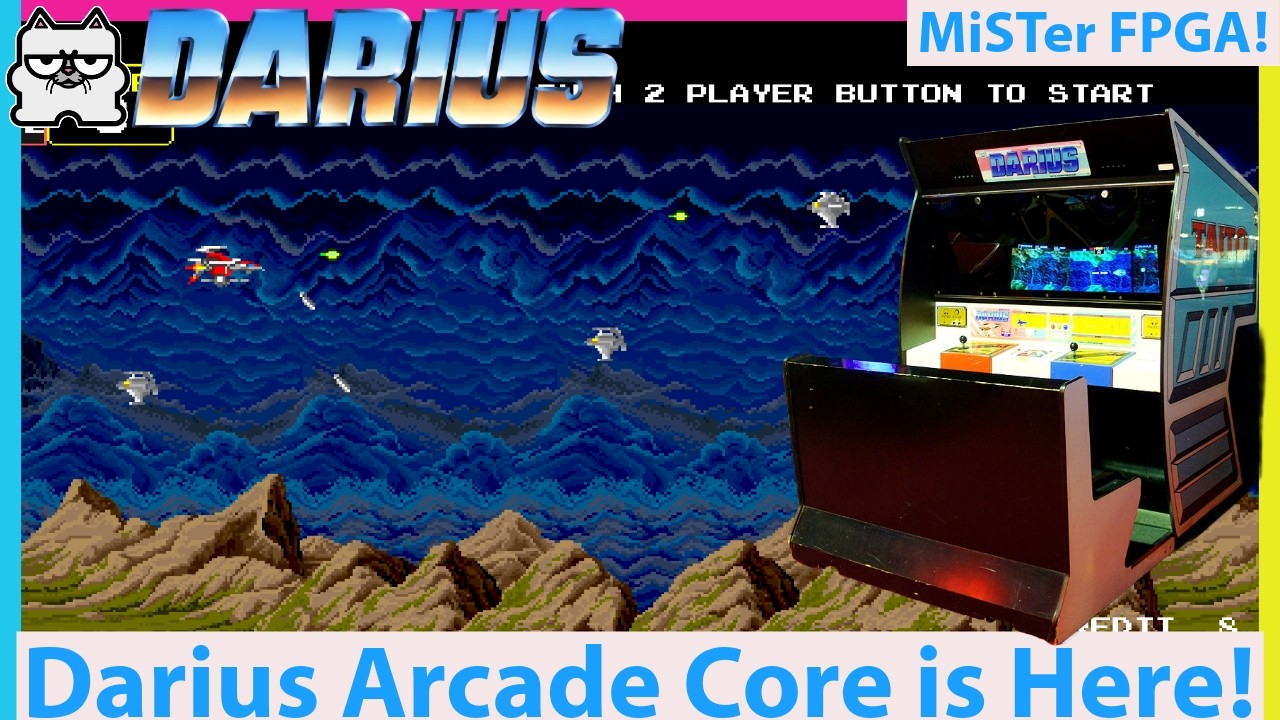 Darius Arcade Core is Here! Ultrawide MiSTer FPGA Gaming