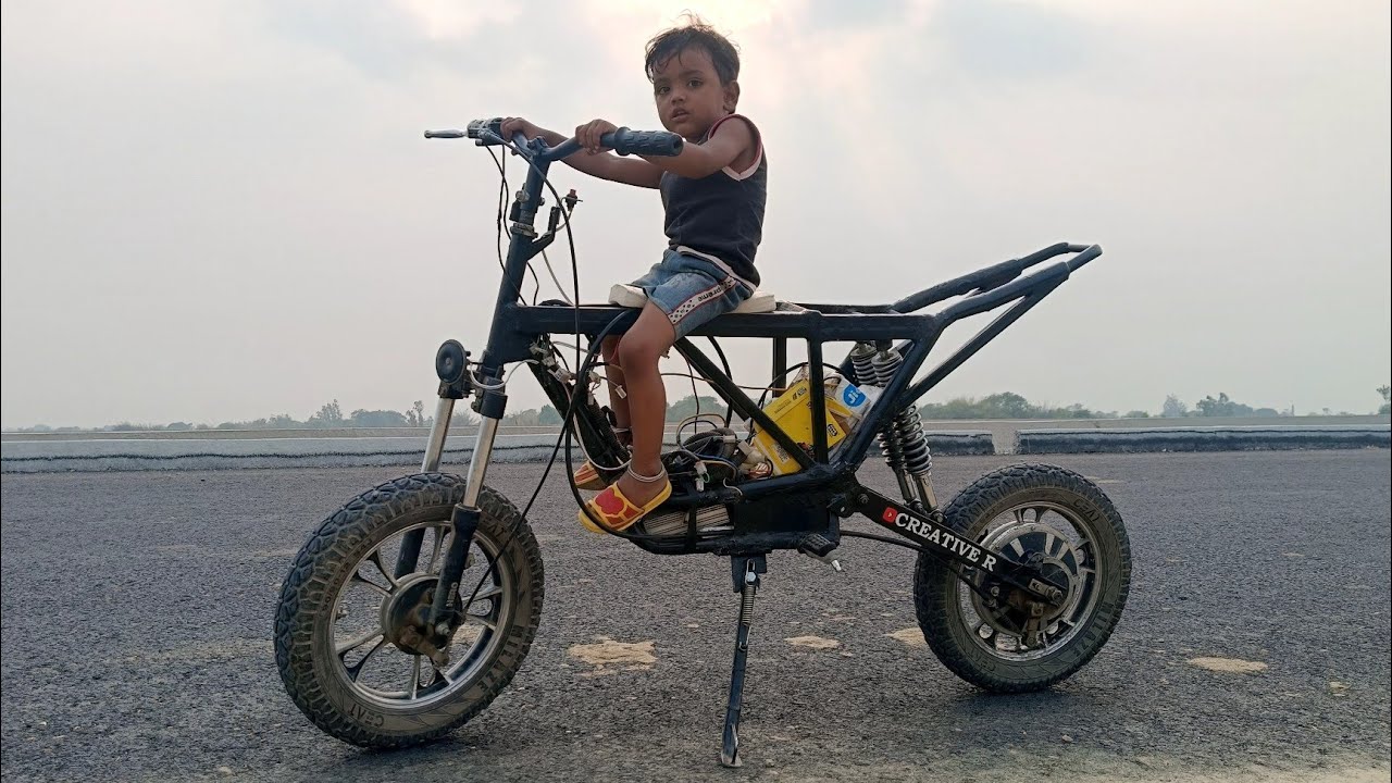 Scooty Se E-Bike Banai ! ⚡ Cheapest DIY Electric Bike | 50% Complete Build