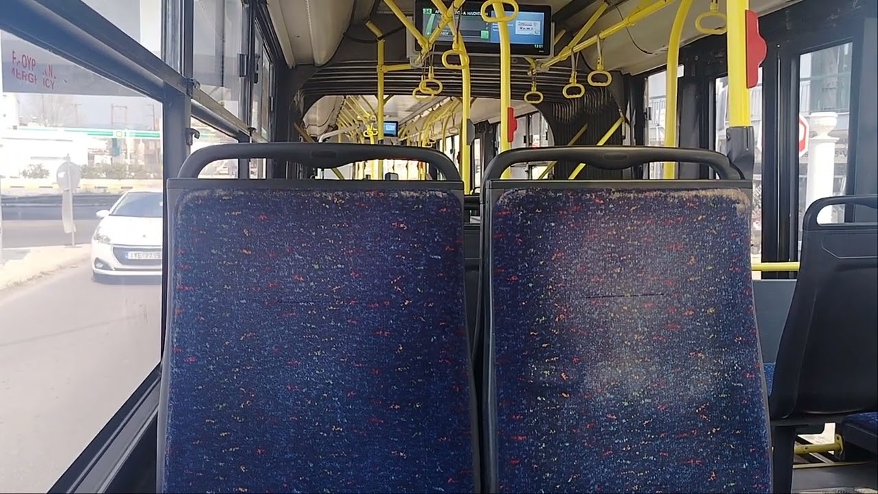 Thessaloniki bus : Riding a ΕΛΒΟ Volvo B9LA 
