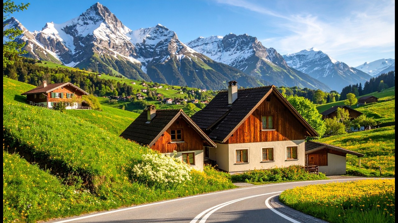 Magical Switzerland | Alpine Villages and Countryside Landscapes 🇨🇭