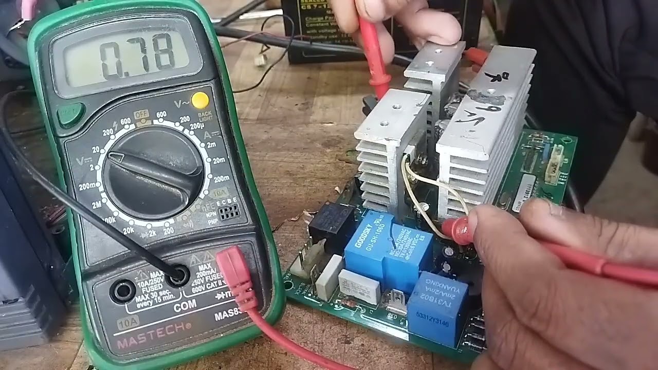 Luminous Eco Watt 1050 Full Dead Repair Capacitor Ok || Luminous eco watt Dead Inverter Repair