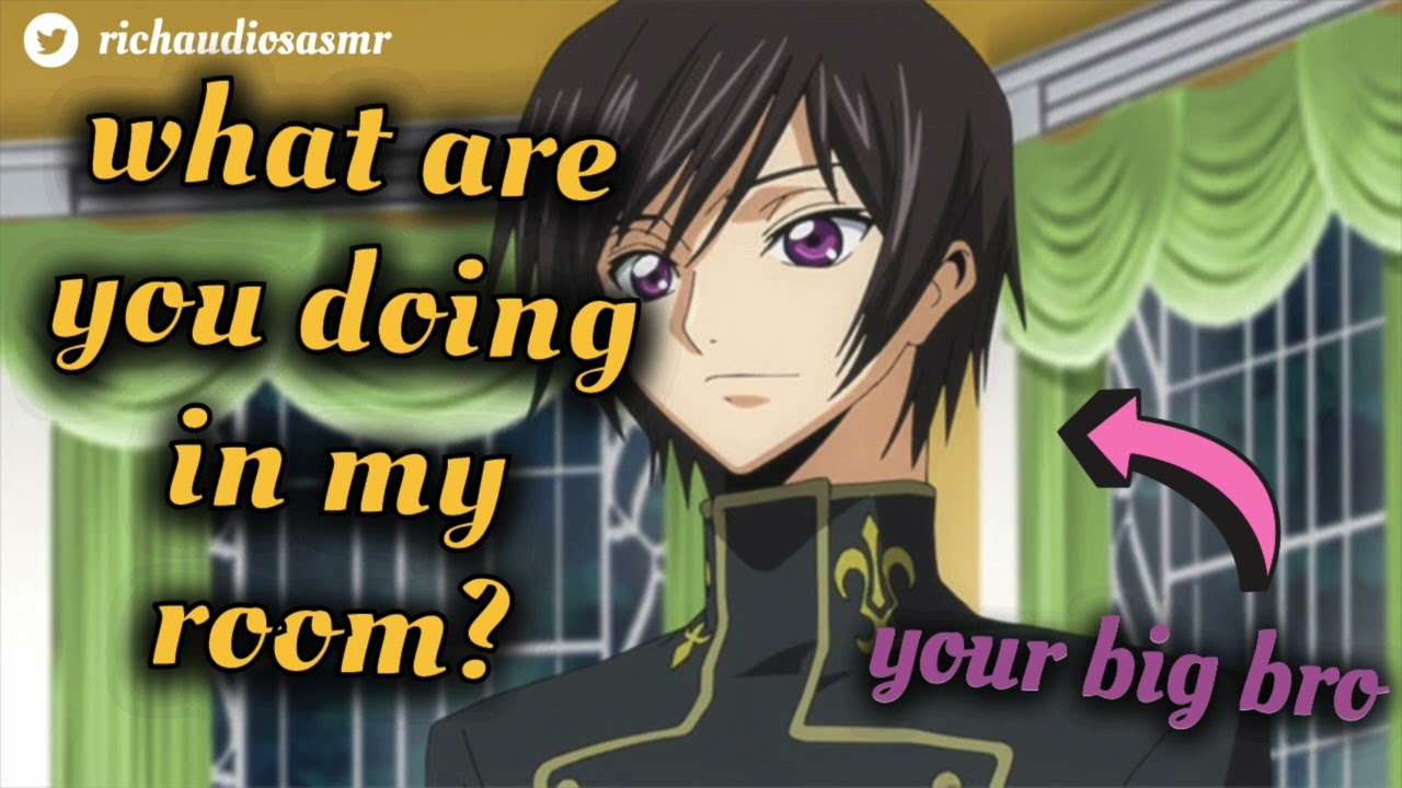 (ASMR Roleplay) What Are You Doing in My Room (Big Brother) (Clingy Listener)