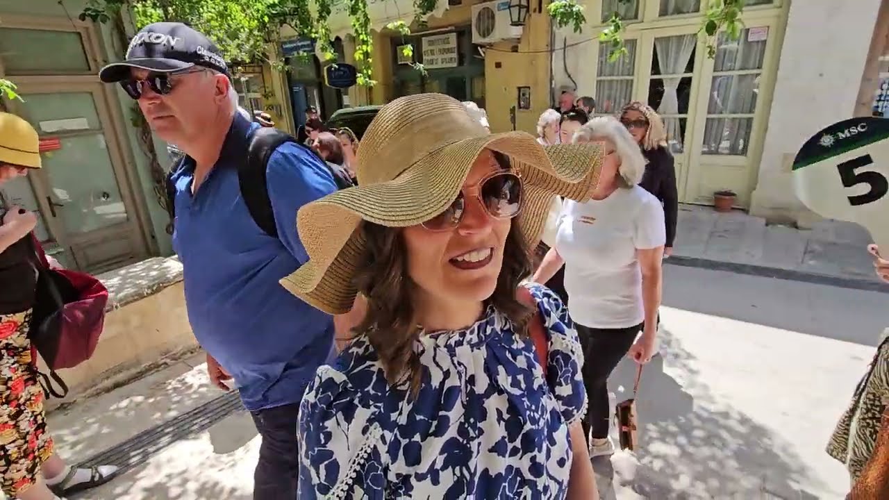 Walking Archanes Crete May 2024