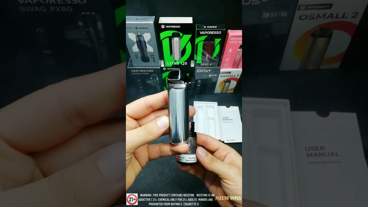 POD SYSTEM LUXE QS BY VAPORESSO لوكس كيو أس من فابريسو