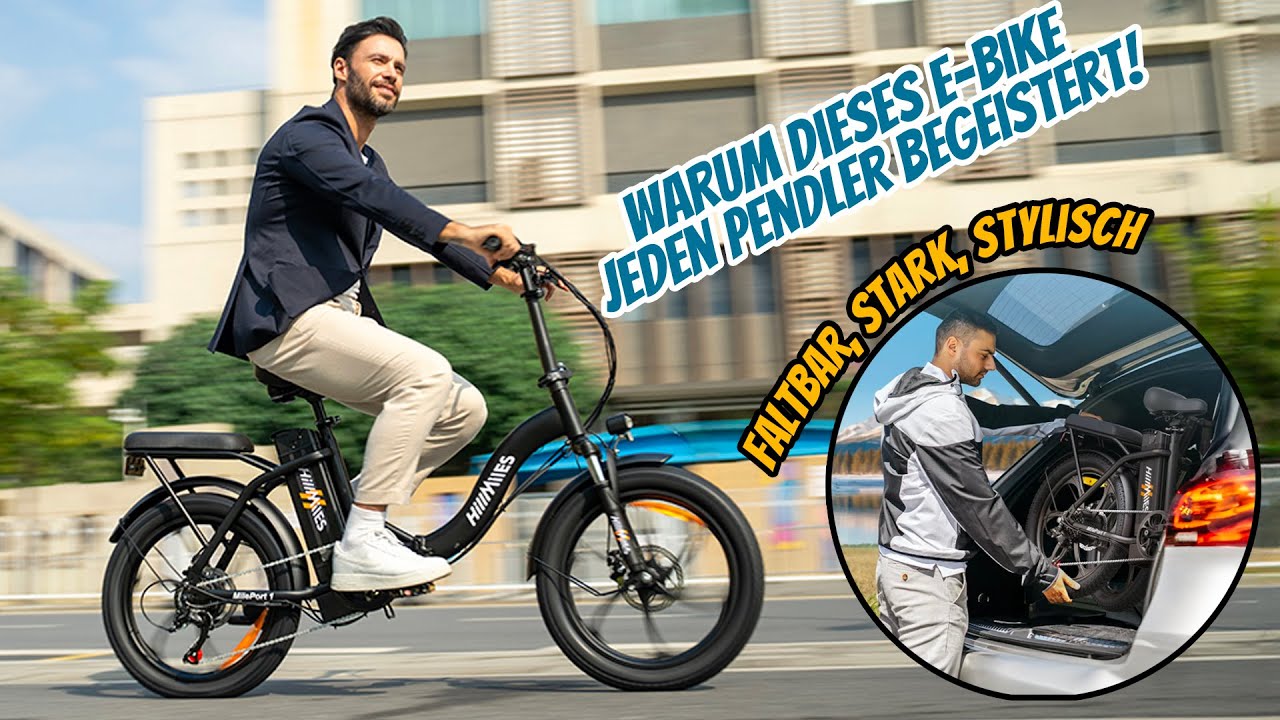 100 KM Reichweite & ultrakompakt – Das perfekte E-Bike für die Stadt?