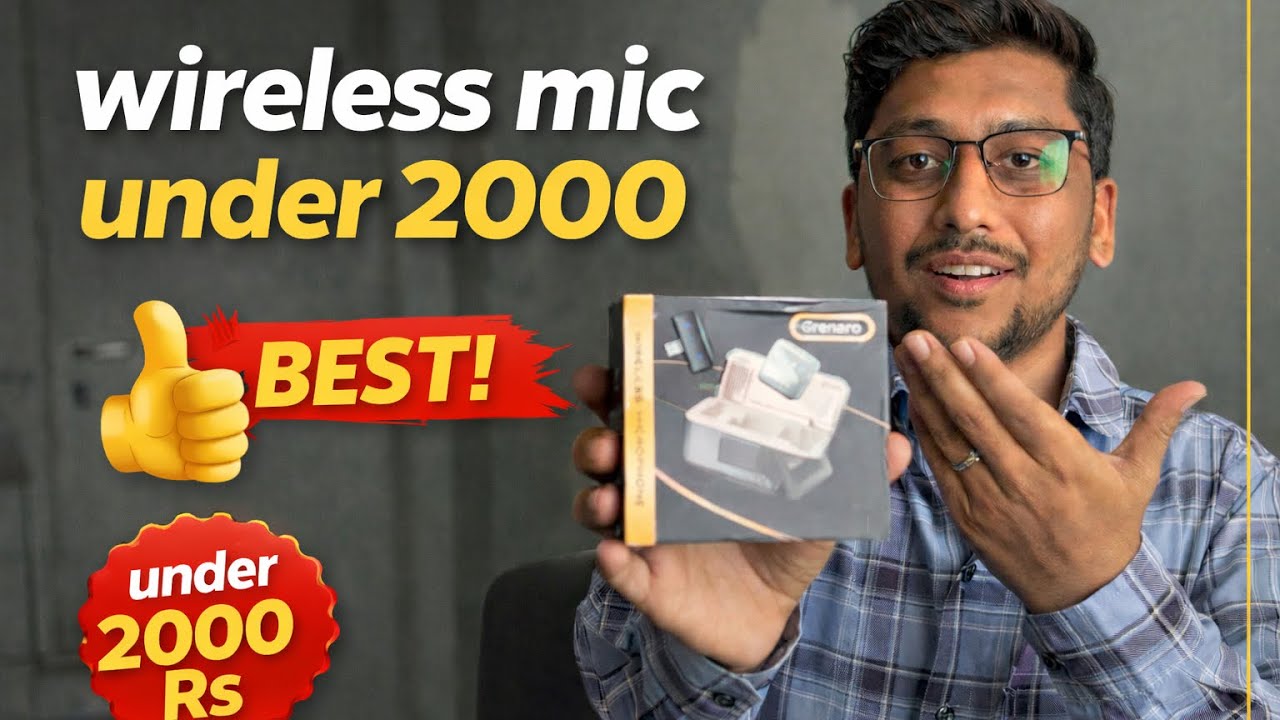 Best Wireless Mic Under ₹2000 For Youtube