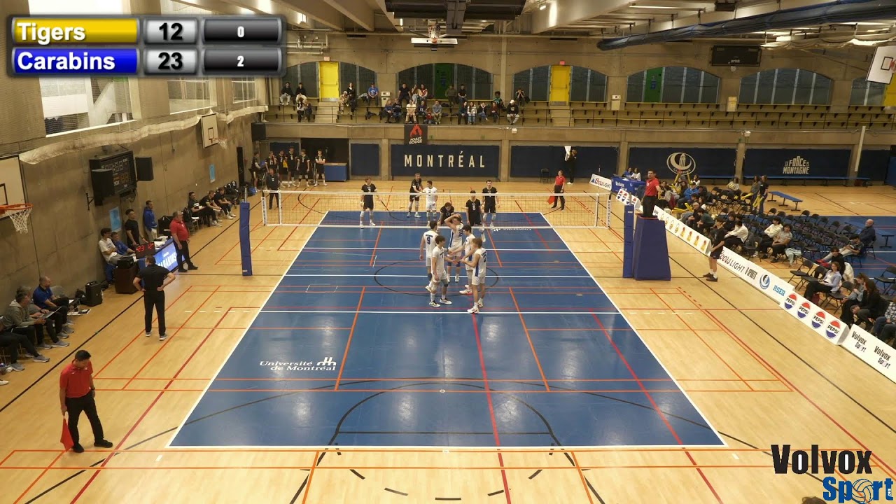 Volleyball masculin: Tigers contre Carabins
