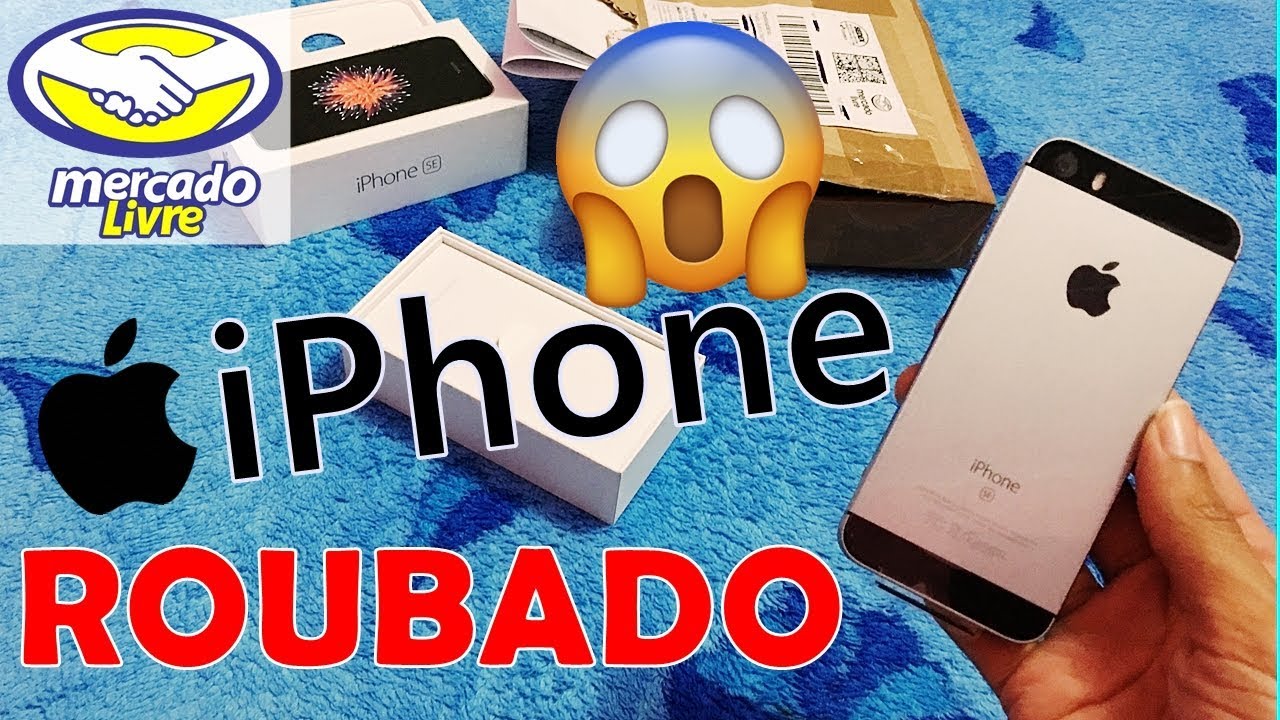 COMPREI UM IPHONE NO MERCADO LIVRE E OLHA NO QUE DEU! ERA ROUBADO😱