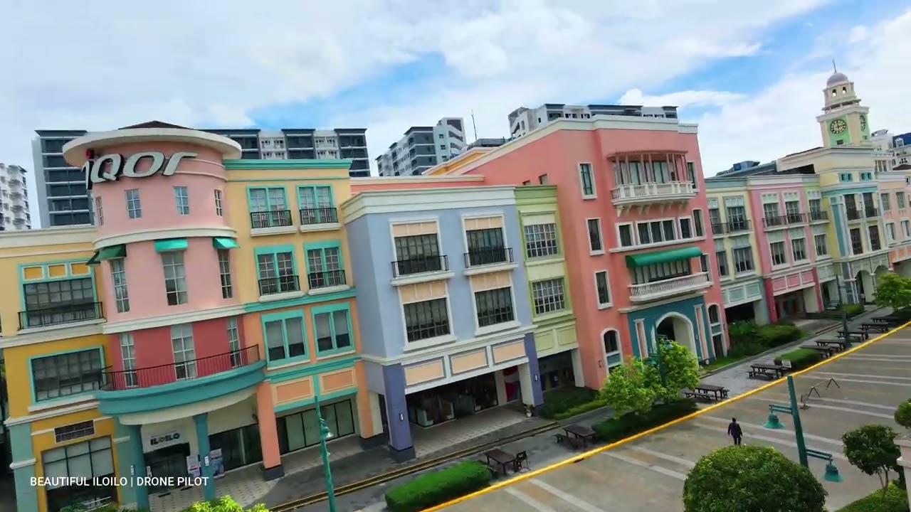 FPV SHOT OF THE ILOILO FESTIVE WALK | BEAUTIFUL ILOILO