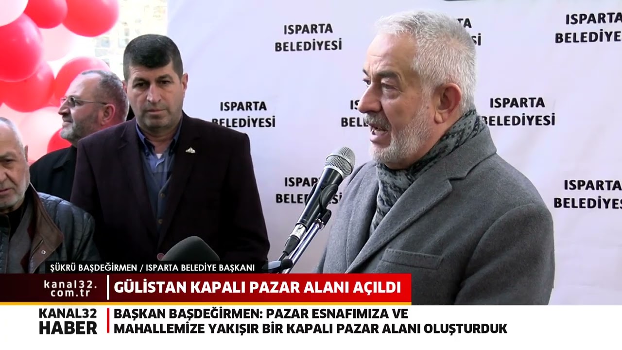 gülistan kapalı pazar alanı açıldı