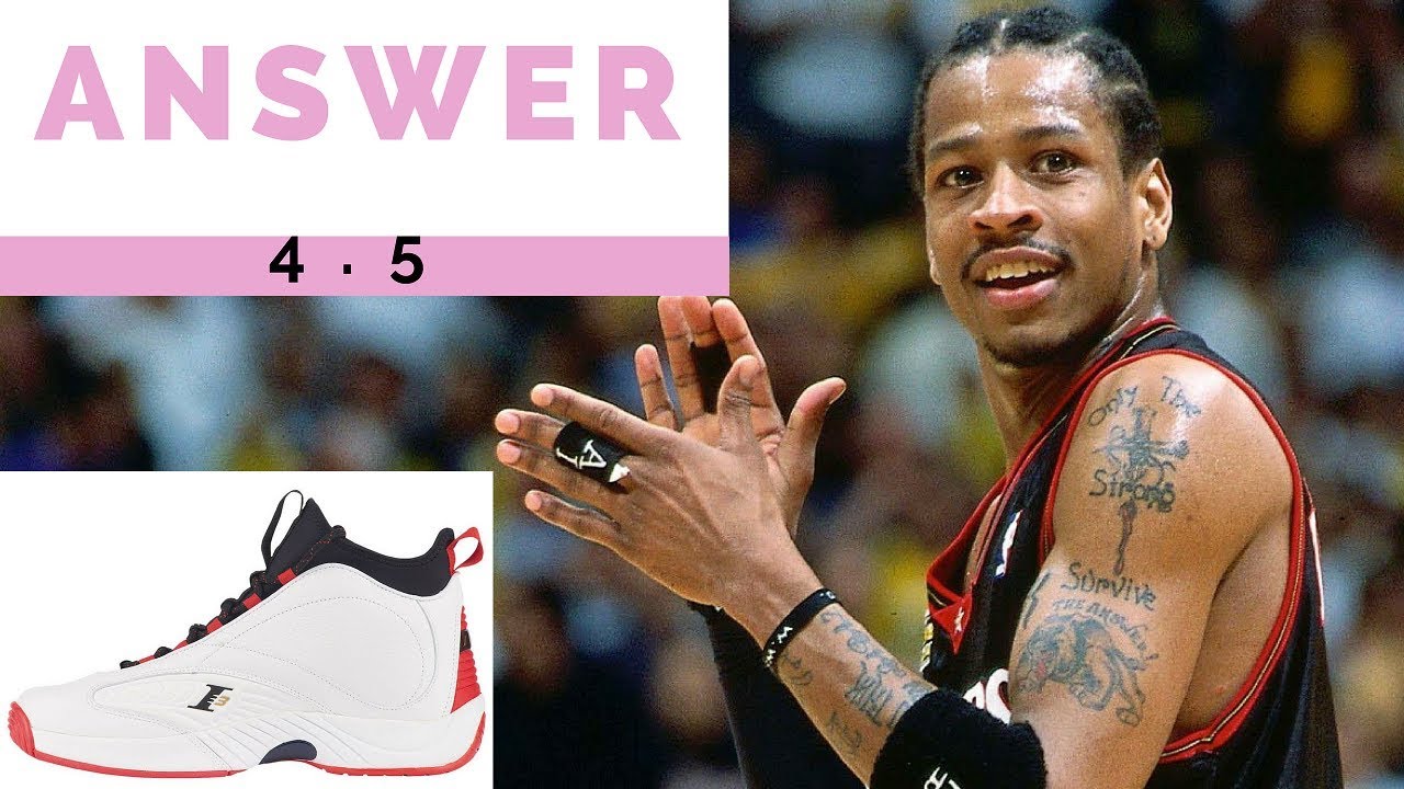 Allen Iverson x Reebok Answer 4.5! SHOE-TING SLEEVE?
