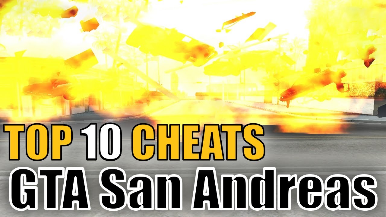 GTA San Andreas Top 10 Cheats New 2020