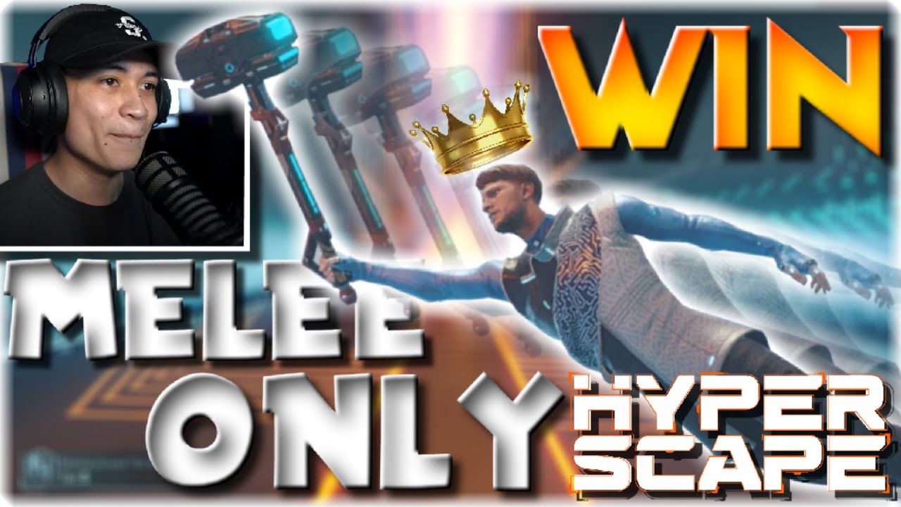 Hyper Scape: SOLO Melee ONLY Win/Victory *Hammer Time* (Hyper Scape Console Gameplay)