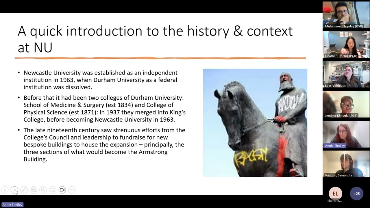 dMSA Leopold II of Belgium & Newcastle University: Remembering colonial legacies in campus histories
