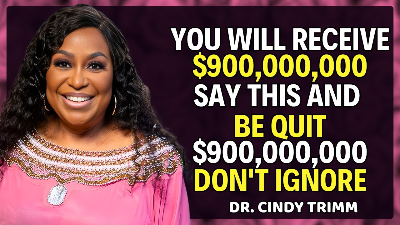 The 60 Second PRAYER SECRET That Brings INCOME in 24 Hours || Dr Cindy Trimm