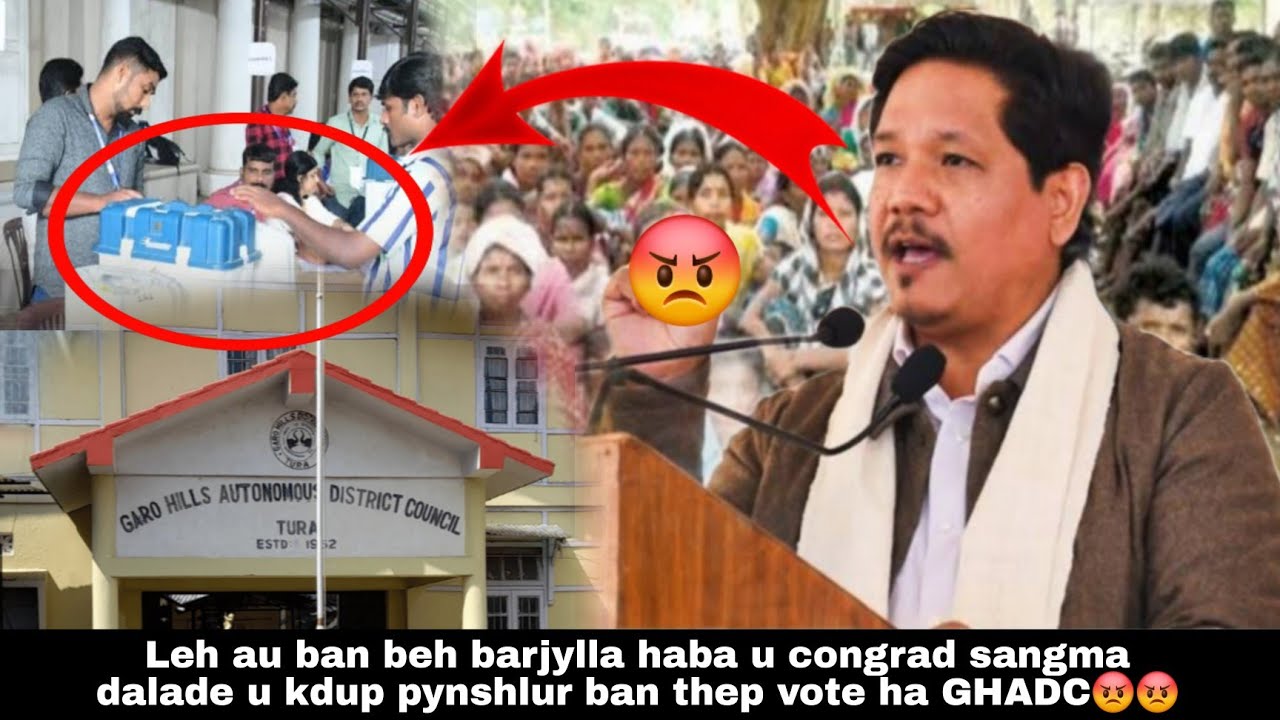 Ki sengbhalang dang iabeh Mynder u CM jong ngi pat dang kdup mynder iohsyndon ban thep vote😡😡