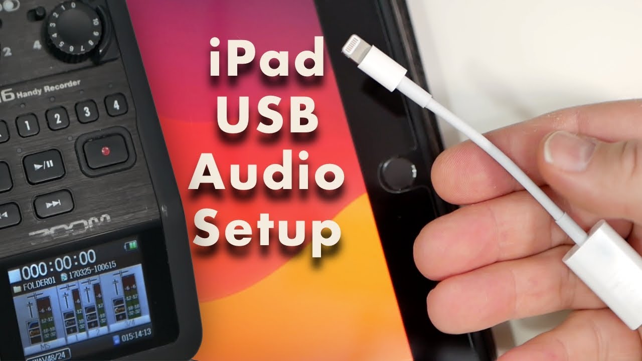 How to Connect an Audio Interface to an iPad using USB.