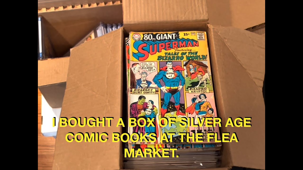 I Bought at Box of Silver Age Comic Books at the Flea Market