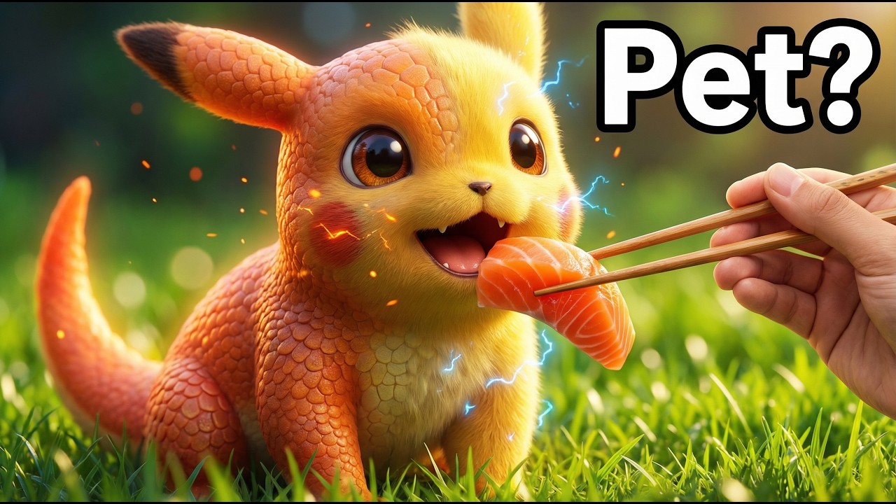 ⚡ Я создал 3 питомца-гибрида покемонов в реальной жизни (Часть 2)