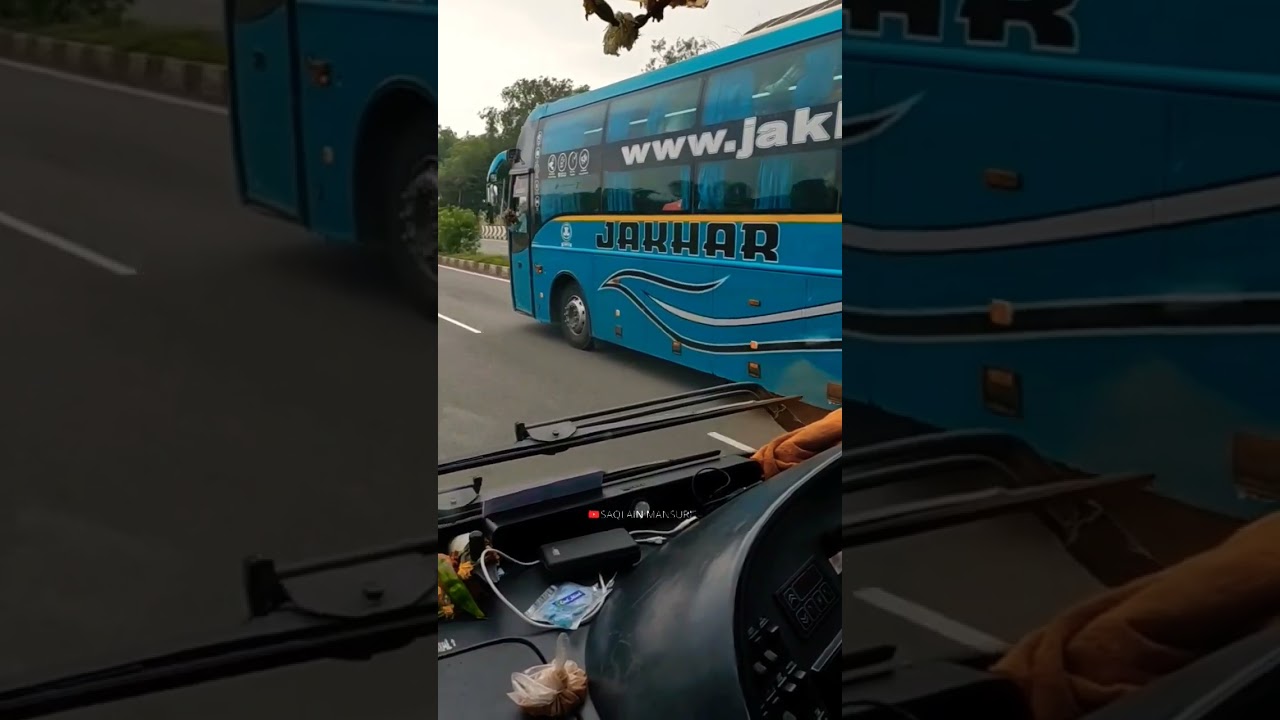 Kuch Notice kiya !! 😆 Jakhar Travels Volvo 🔥 #shorts #busjourney