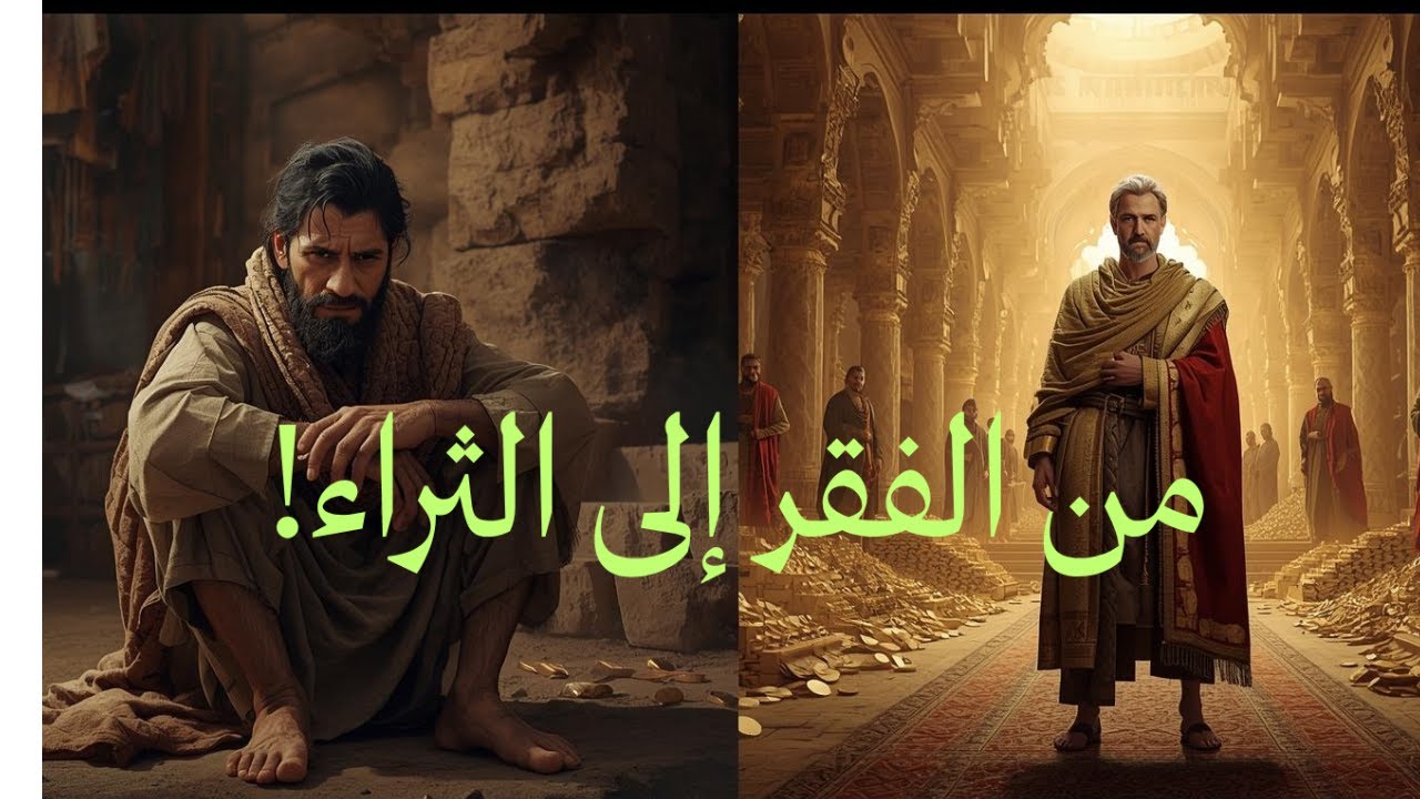 #قصة رجل فقير  طردته زوجته كيف انتقم منها بعم ما اصبح اغنى التجار
