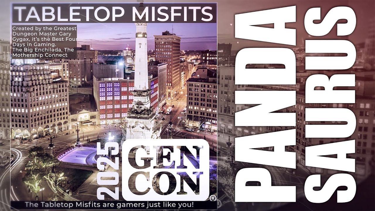 Pandasaurus Games has a whole lot of new hotness, and we found it at #gencon 