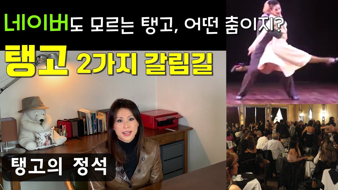 탱고는 어떤 춤? 큰 그림부터 보고 갈림길을 찾아가자