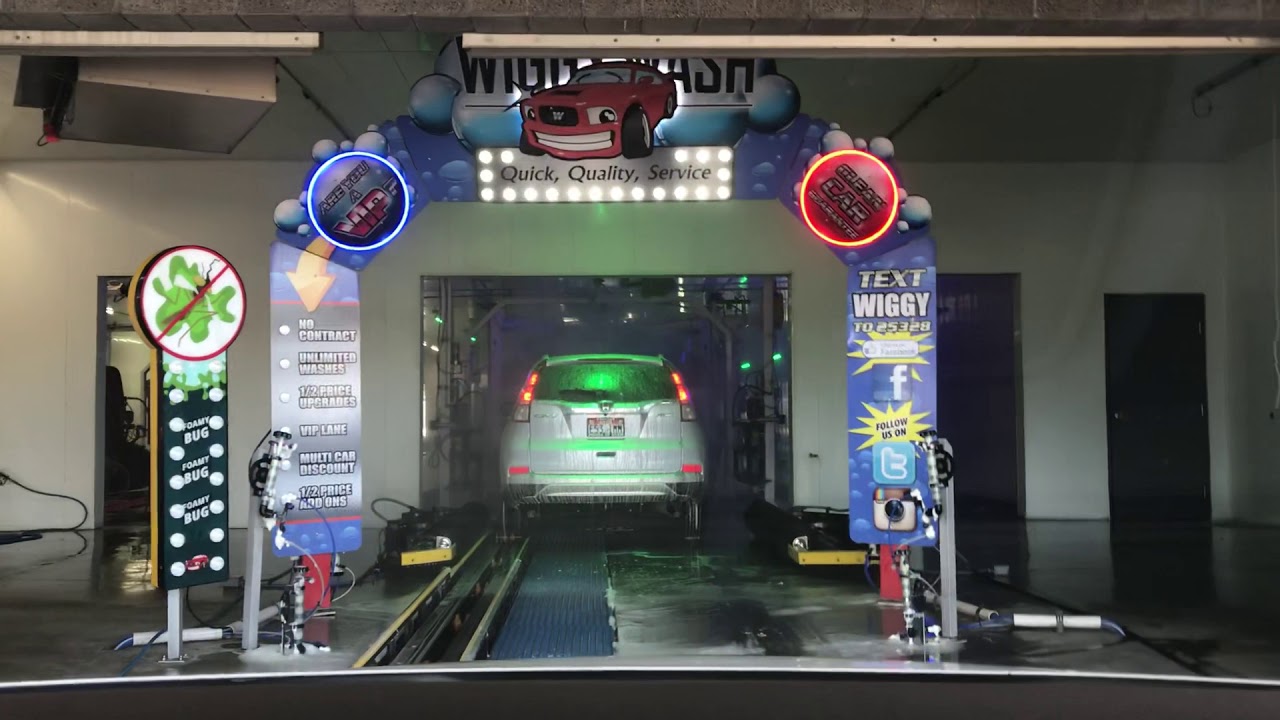 MacNeil Wiggy Wash Double Tunnel Car Wash