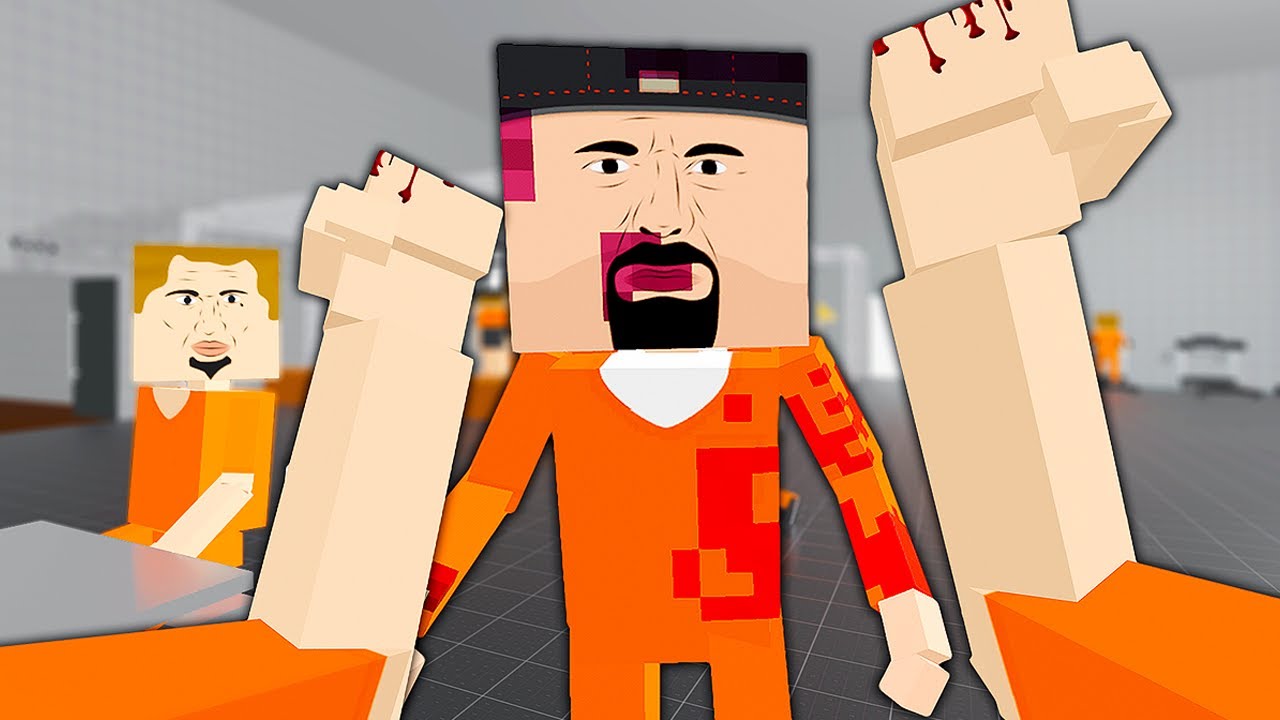 ESCAPING Prison with my Friend - Paint The Town Red Multiplayer