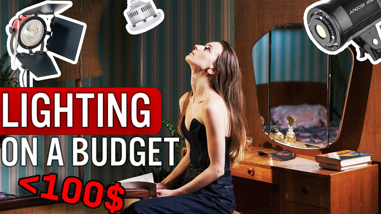 Стоит ли самый дешевый комплект видеоосвещения на Amazon 50 долларов? - Red Head 800W, Andoer LM1...