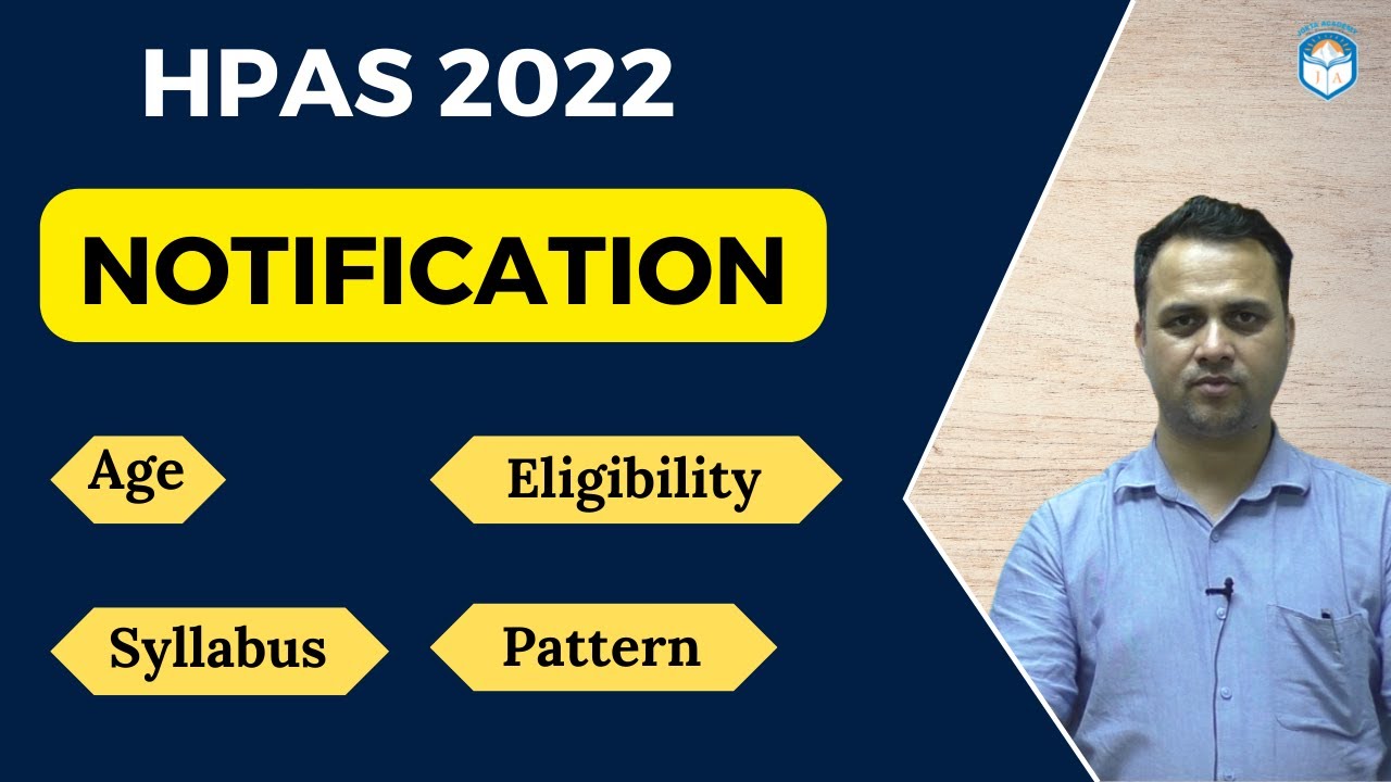 HPAS Notification 2022 | HPAS Exam 2022 | Last Date | HPPSC | Jokta Sir | Jokta Academy