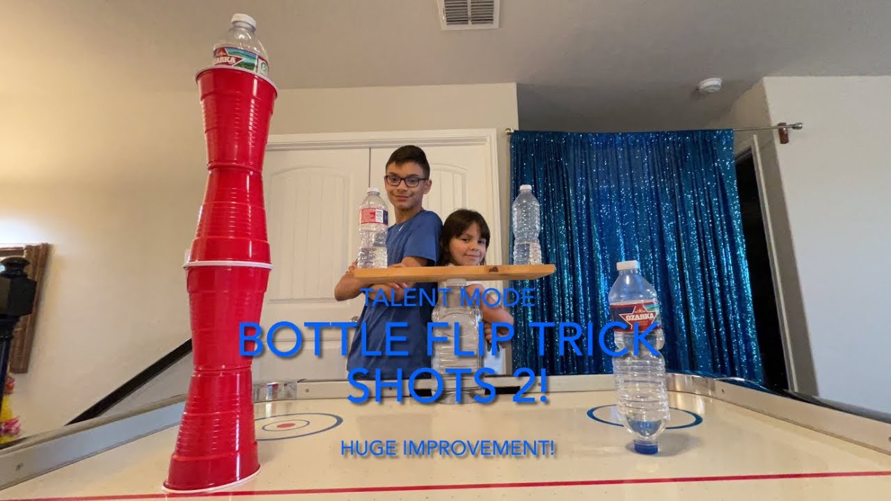 Talent Mode: Bottle Flip Trick Shots 2!