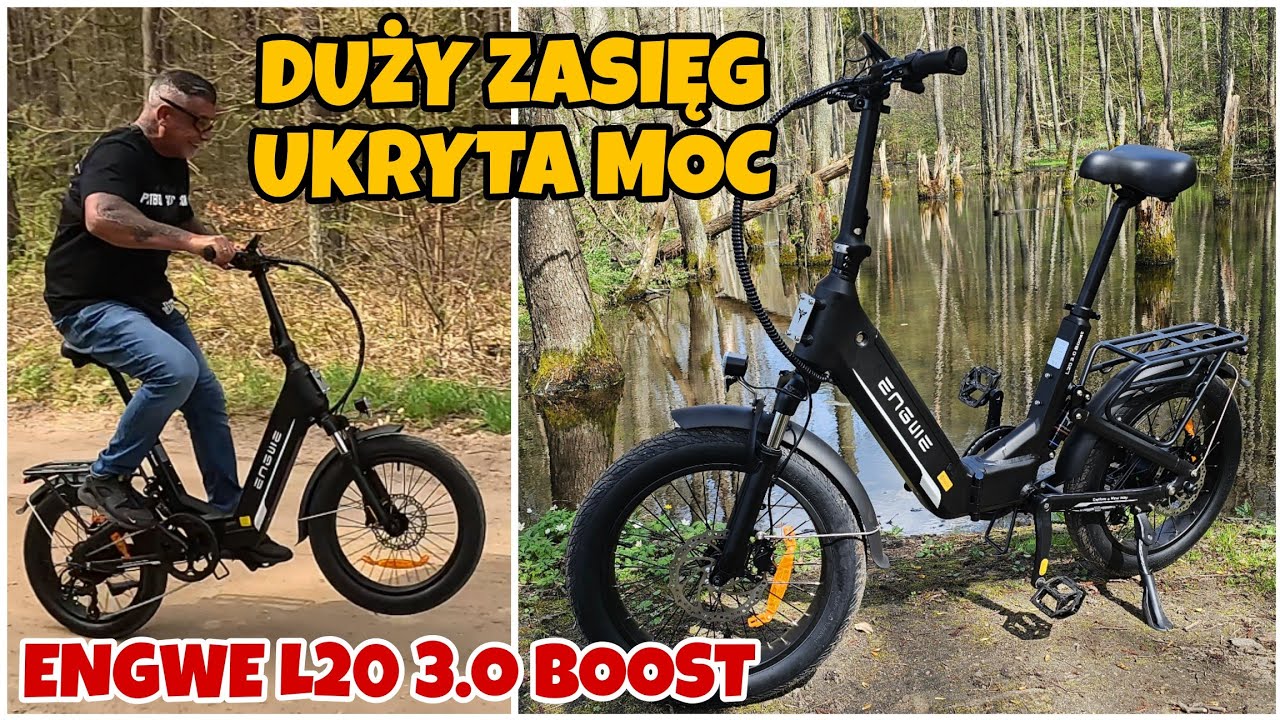 DUŻY ZASIĘG I UKRYTA MOC ! TEN ROWER JEST KOMPLETNY ! ENGWE L20 3.0 BOOST