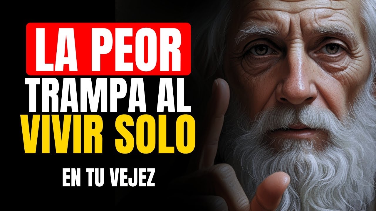 Cosas que DEBES EVITAR cuando VIVES SOLO como persona mayor | ESTOICISMO para la VEJEZ