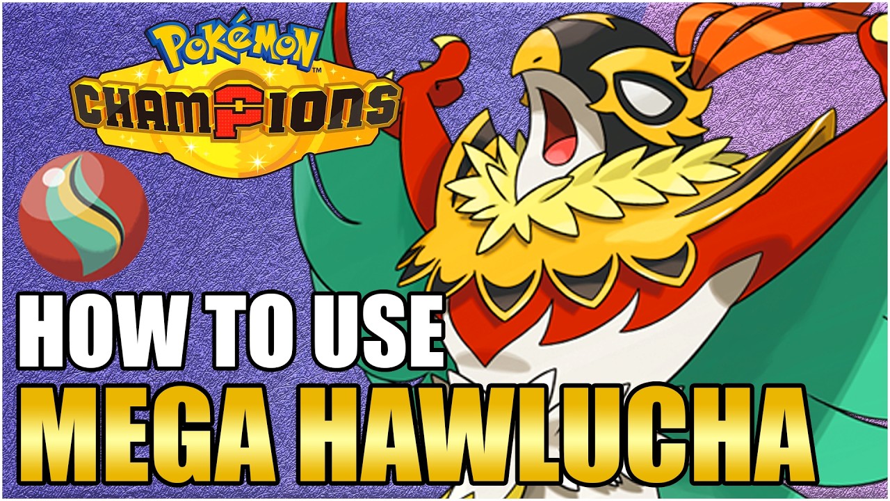 Best Mega Hawlucha Moveset Guide How To Use Mega Hawlucha No Guard Pokemon Champions Competitive VGC