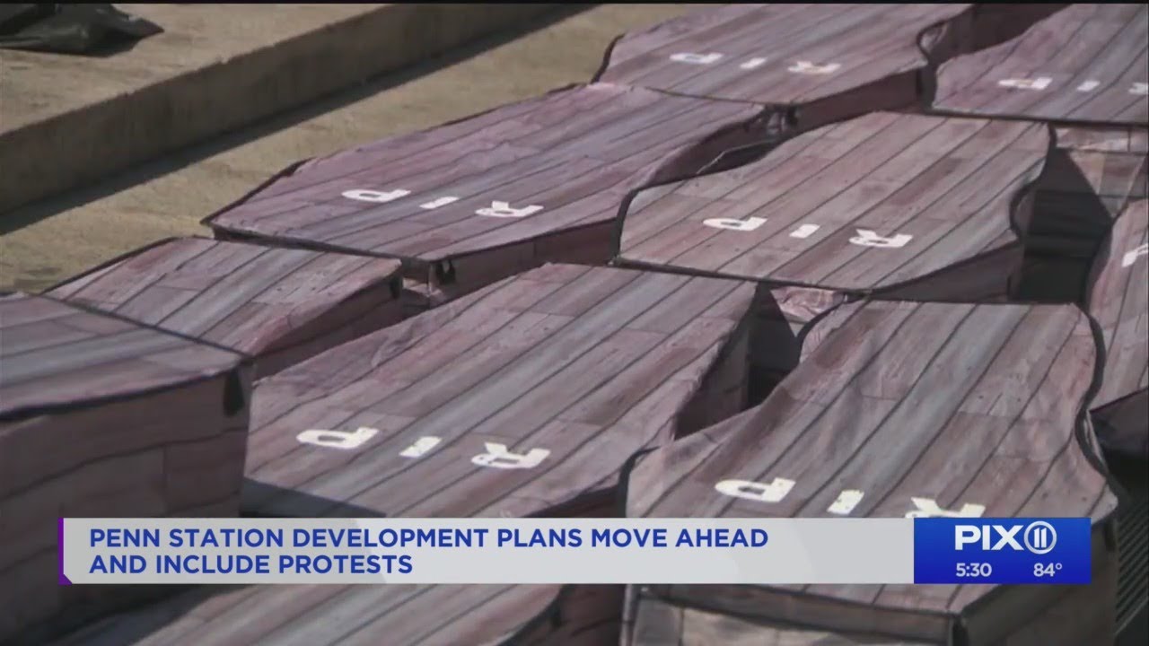 Penn Station development plans move ahead amid protests