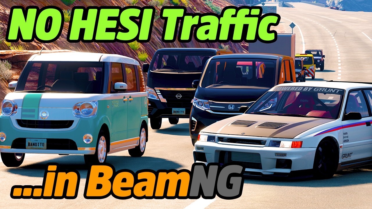 🚗 The Ultimate BeamNG Traffic Spawning MOD Tutorial! 🚦