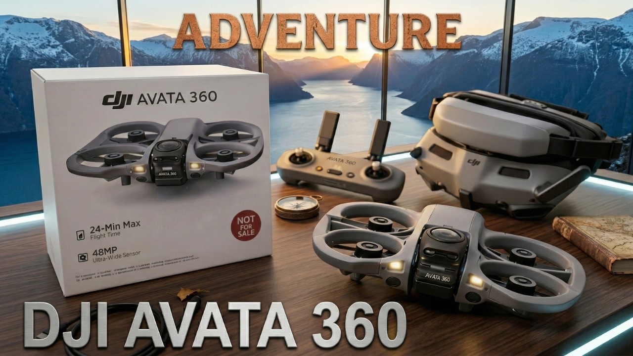 DJI Avata 360 наконец-то здесь – потрясающие возможности! Все подробности в утечке! 🔥🔥🔥